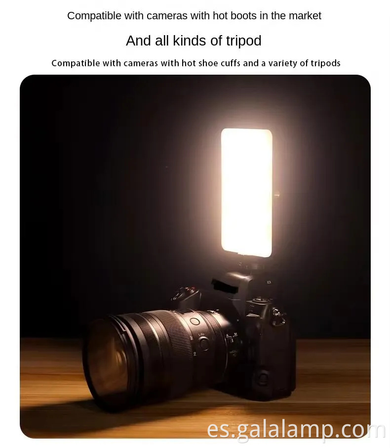 Luz de mano de selfie portátil para iluminación de fotografía al aire libre